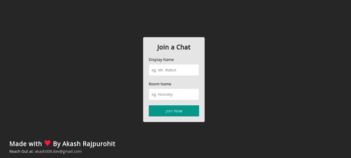 Chat Application Preview 1