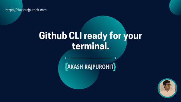 Github CLI ready for your terminal.